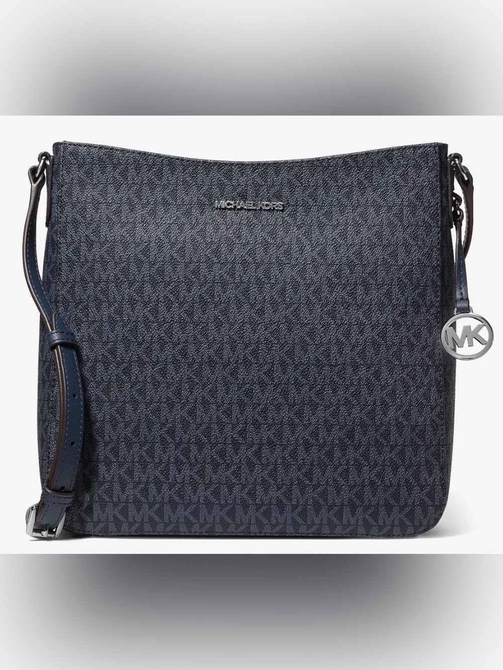 Michael Kors EUC Jet Set Travel Large Logo Messenger Bag